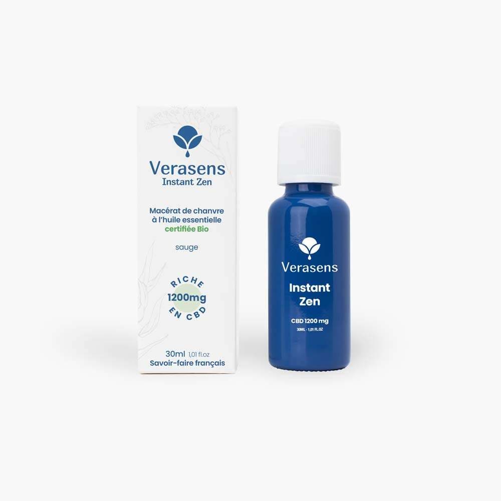 Verasens Huile de CBD Instant Zen – 1200 mg